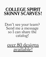 Load image into Gallery viewer, Arizona Wildcats Satin Skinny Scarf - Reversible Game Day Accessory