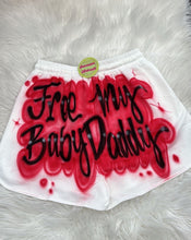 Load image into Gallery viewer, Custom Airbrush Name Shorts