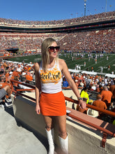 Load image into Gallery viewer, Custom Airbrush Ribbed Tank Top Game Day Top Idea Personalized Tank Lovers and Friends festival outfit idea