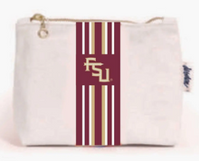 Load image into Gallery viewer, Customizable College Spirit Canvas Pouch - FSU