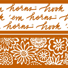 Load image into Gallery viewer, Texas Longhorns Skinny Scarf