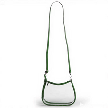 Load image into Gallery viewer, The Clara Clear Purse in Green