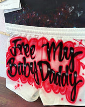 Load image into Gallery viewer, Custom Airbrush Name Shorts