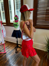 Load image into Gallery viewer, The Clara Clear Purse in Crimson