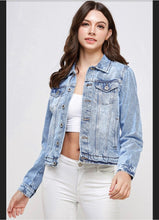 Load image into Gallery viewer, Custom Airbrush Denim Jacket