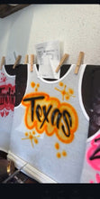 Load image into Gallery viewer, Custom Airbrush Ribbed Tank Top Game Day Top Idea Personalized Tank Lovers and Friends festival outfit idea