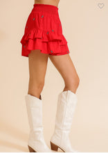 Load image into Gallery viewer, Game Day Football Patch Skort