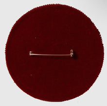 Load image into Gallery viewer, Florida State FSU Go Noles Beaded Button in Garnet and Gold – Game Day Stadium Pin