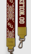 Load image into Gallery viewer, Florida State 2" Wide Printed Purse Strap - "GO 'NOLES"