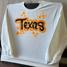 Load image into Gallery viewer, Custom Airbrush Game Day Fleece Crewneck Sweater 🏈