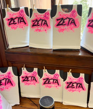 Load image into Gallery viewer, Breast Cancer Customizable T-shirt - Personalized Airbrush Tee - Awareness Shirt