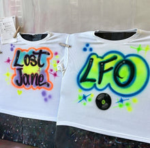 Load image into Gallery viewer, Custom Airbrush Game Day Crop Top 🏈 – Personalized Team Crop Tee Green