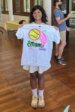 Load image into Gallery viewer, ⚽🏀🏈⚾Custom Ball Airbrush Name Sports Shirt ⚽🏀🏈⚾ - Coach team Gift Basketball Soccer Baseball Volleyball Football