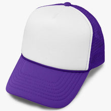 Load image into Gallery viewer, Custom Airbrush Game Day Trucker Hat with Football Patch