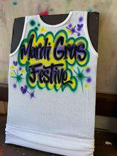 Load image into Gallery viewer, Custom Airbrush Festival Tank Top