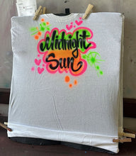 Load image into Gallery viewer, Front & Back Personalized Airbrush Shirt – Custom Name + Colors