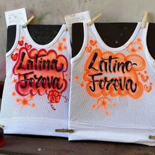 Load image into Gallery viewer, Custom Concert Day Airbrush Tank Top