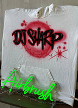 Load image into Gallery viewer, Custom Airbrush Kids Hoodie | Personalized Name Outfit | Youth Custom Airbrush Clothing | Birthday Gift for Kids