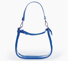 Load image into Gallery viewer, The Clara Game Day Clear Purse in Blue