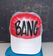 Load image into Gallery viewer, Custom Airbrush TRUCKER HAT