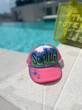 Load image into Gallery viewer, Custom Airbrush TRUCKER HAT