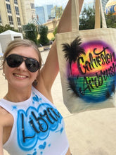 Load image into Gallery viewer, Custom Airbrush Crop Top