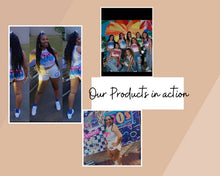 Load image into Gallery viewer, Custom airbrush Cropped sweatshirt | 90s outfits | Cropped sweatshirt for women