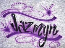 Load image into Gallery viewer, Quinceanera Custom  Personalized Airbrush Name  T shirt Mis Quince Birthday Sweet 16