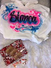 Load image into Gallery viewer, 90s Clothing Custom Airbrush Hoodie