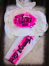 Load image into Gallery viewer, 90s Clothing Custom Airbrush 3 Piece Sweat Suit
