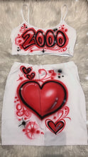Load image into Gallery viewer, Custom Airbrush Skirt Outfit
