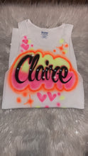 Load image into Gallery viewer, Custom Airbrush Name 2 Piece Set