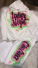 Load image into Gallery viewer, Custom Airbrush Name 2 Piece Sweatsuit