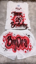 Load image into Gallery viewer, Custom Airbrush Name Shorts