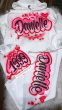 Load image into Gallery viewer, 90s Clothing Custom Airbrush 3 Piece Sweat Suit