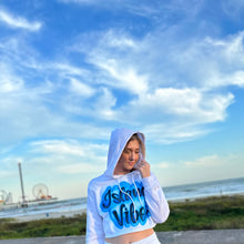 Load image into Gallery viewer, Custom Airbrush Game Day 2 Piece Sweatsuit (Cropped Hoodie + Sweatpants)