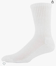 Load image into Gallery viewer, Custom Airbrush White cotton Crew Socks | Cute Socks | Cute socks for women