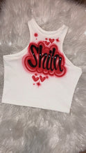 Load image into Gallery viewer, Custom Airbrush Crop Top