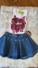Load image into Gallery viewer, Maroon Custom Airbrush Game Day Tank Top
