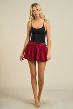 Load image into Gallery viewer, Bubble Hem Drawstring Skirt
