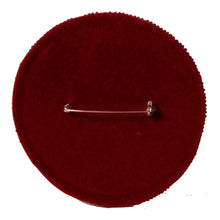 Load image into Gallery viewer, South Carolina Gamecocks &quot;Go Gamecocks&quot; Beaded Button in Maroon and Black - Game Day Pin
