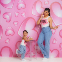 Load image into Gallery viewer, Custom Airbrush Kids White Ribbed Tank Top
