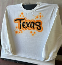 Load image into Gallery viewer, Custom Airbrush 2 piece Sweat Set | Personalized Name Crewneck Sweater &amp; Sweatpants

