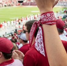 Load image into Gallery viewer, Alabama Crimson Tide Reversible Skinny Scarf
