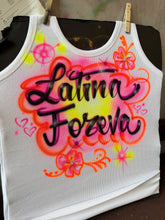 Load image into Gallery viewer, Custom Concert Day Airbrush Tank Top
