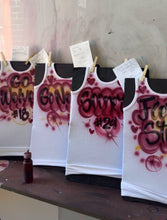 Load image into Gallery viewer, Maroon Custom Airbrush Game Day Tank Top
