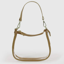 Load image into Gallery viewer, The Clara Game Day Clear Purse in Gold
