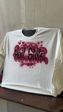 Load image into Gallery viewer, Custom Airbrush 2 piece Sweat Set | Personalized Name Crewneck Sweater &amp; Sweatpants
