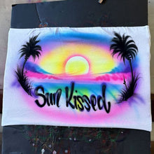 Load image into Gallery viewer, Custom Airbrush Tube Top, Personalized Name Tube Top, Bandeau Top
