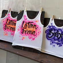 Load image into Gallery viewer, Custom Concert Day Airbrush Tank Top
